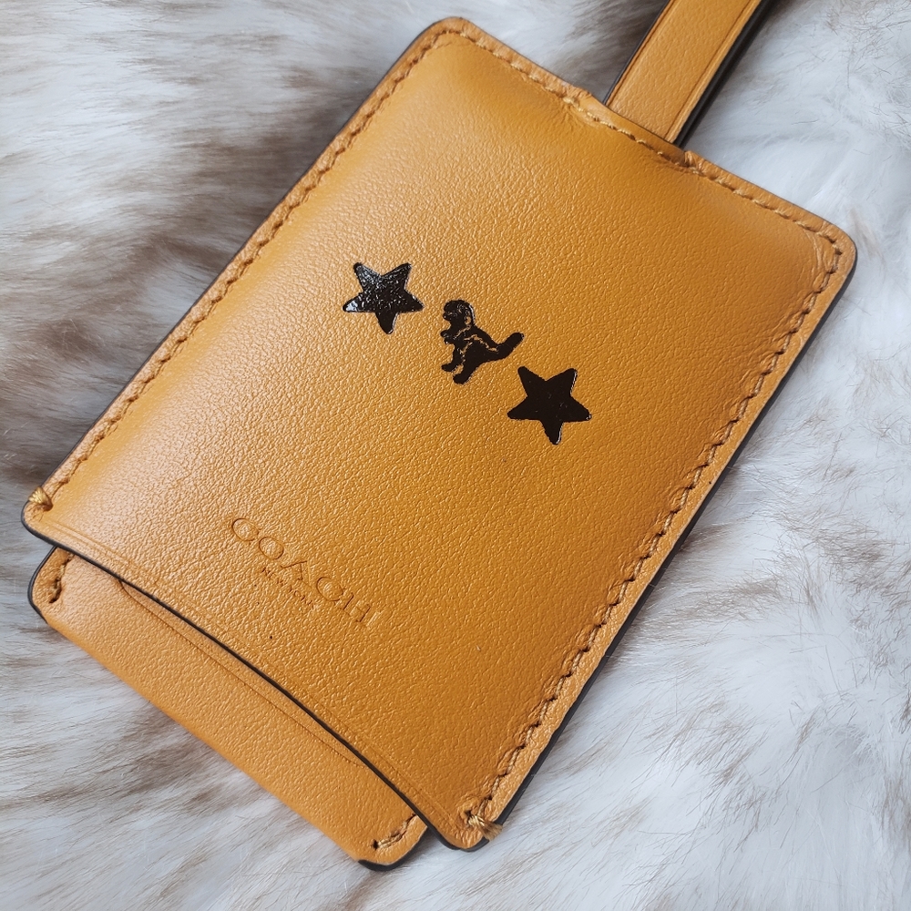New Coach Luggage Tag